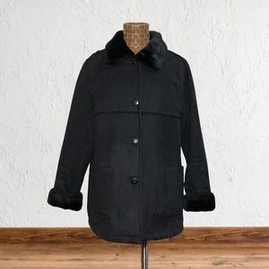 Vintage Faux Fur/Suede Jacket